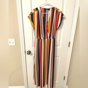 Halogen Striped Dress - Size M
